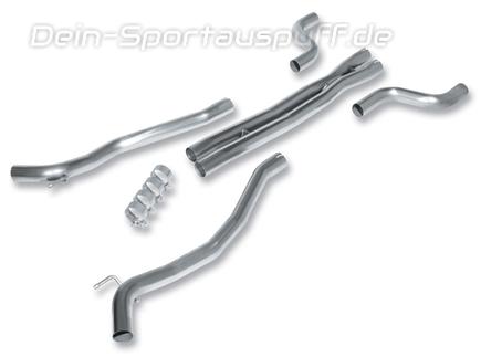 Borla Edelstahl Vorschalldämpfer-Ersatzrohr mit X-Pipe Ø63,5mm-System Chevrolet Camaro Coupe Cabrio V8 Modelljahr 2010-13