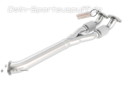 Borla Edelstahl Vorschalldämpfer-Ersatzrohr Nissan GT-R ab Bj.09