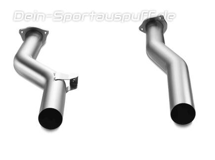 Akrapovic Titan Kat-Ersatzrohr Porsche Cayenne Turbo Facelift ab 2014 Typ 958