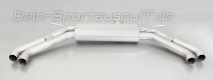 Remus Edelstahl Duplex Sportauspuff Mercedes CLA-Klasse CLA250 C117 ab 2013