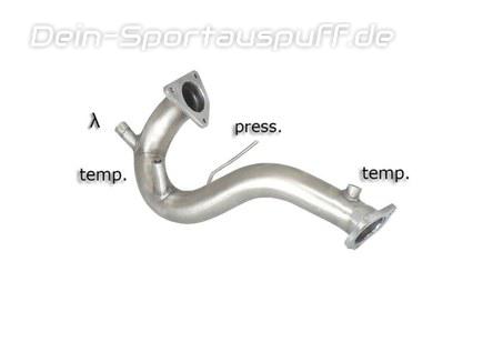Ragazzon Edelstahl Kat- und Partikelfilter-Ersatzrohr Audi A5 3.0l TDI Quattro 8T Coupe Cabrio Sportback 180kW