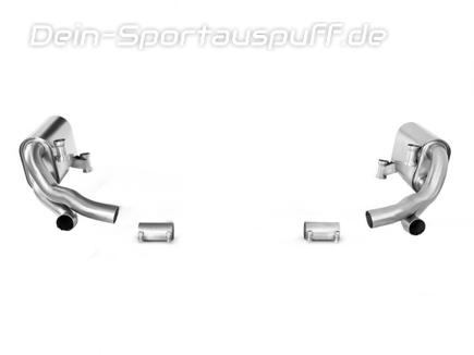Ragazzon Edelstahl Duplex Sportauspuff Porsche 911 997 Carrera inkl. S u. GTS 2009-2012