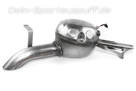 Active Sound Booster Edelstahl Lautsprecher Komplettset für Sportauspuff-Sound VW Tiguan 1 Typ 5N