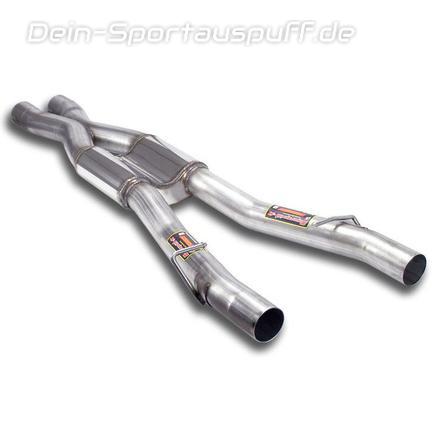 Supersprint Edelstahl Mittelschalldämpfer inkl. X-Pipe BMW 5er GT F07 550i inkl. xDrive