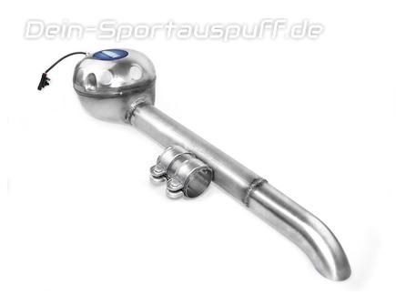 Active Sound Booster Edelstahl Lautsprecher Komplettset für Sportauspuff-Sound Porsche Cayenne 2 Typ 92A