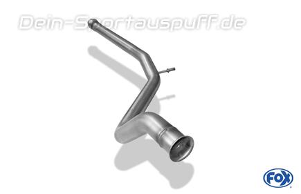 Fox Edelstahl Vorschalldämpfer-Ersatzrohr Citroen C4 Coupe Typ L Bj.04-10