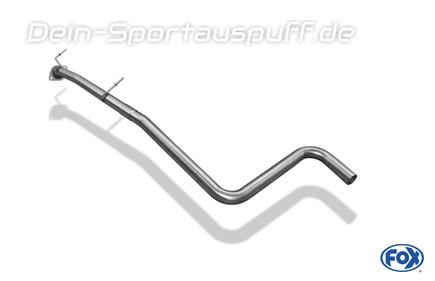 Fox Edelstahl Vorschalldämpfer-Ersatzrohr Ford Fiesta MK7 JA8 inkl. Sport ab 08/2009