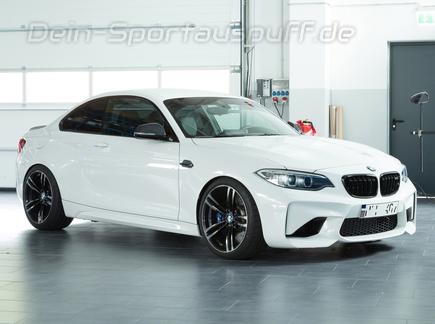 Capristo Edelstahl Duplex Sportauspuff-Komplettanlage ab Kat BMW 2er M2 F87 inkl. Endrohren mit Keramik-Beschichtung