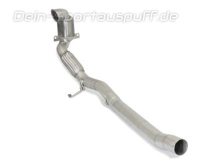 Ragazzon Edelstahl Ø76mm Downpipe mit 200-Zeller-Sport-Kat Audi S3 8V