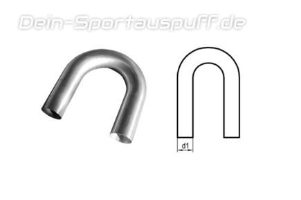 Fox Edelstahl Auspuffbogen 180° Ø 40mm Länge 250mm