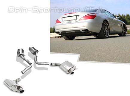 Fox Edelstahl Duplex Sportauspuffanlage ab Kat. Mercedes SL R231 ab 2012