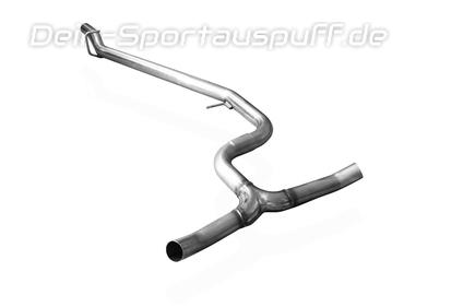 Fox Edelstahl Vorschalldämpfer-Ersatzrohr VW Passat 3C B6 4motion