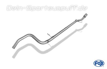 Fox Edelstahl Vorschalldämpfer-Ersatzrohr Peugeot 207 RC