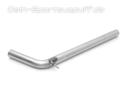 FOX Edelstahl Vorschalldämpfer-Ersatzrohr VW Polo 6R 1.4 GT u. GTI