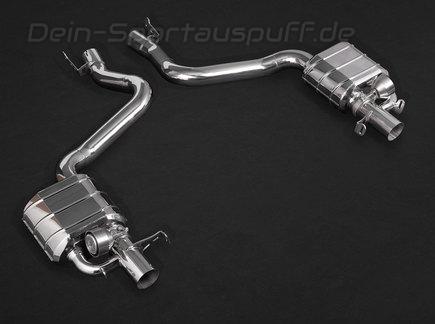 Capristo Edelstahl Duplex Sportauspuff-Komplettanlage ab Kat Mercedes E-Klasse AMG E63S Typ W213 S213