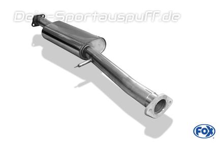 Fox Edelstahl Vorschalldämpfer Subaru Impreza GD u. GG 2.0l 92kW