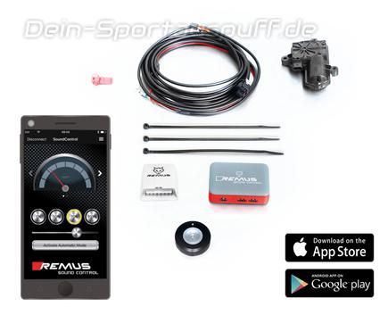 Remus Sound Controller - Fernbedienung für Klappensteuerung inkl. Appsteuerung per Smartphone Honda Civic 10 FC FK8 Type-R ab 2017