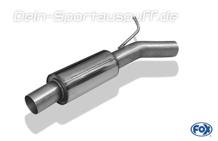 FOX Edelstahl Vorschalldämpfer Seat Ateca Typ 5FP 1.4 TSI 4Drive