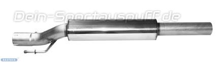 Bastuck Edelstahl Vorschalldämpfer Peugeot 208