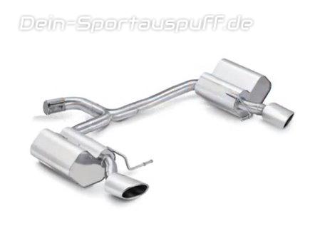 Eisenmann Edelstahl Duplex Sportauspuff Seat Leon 5F Cupra ST 2.0l TSI je 120x77mm oval eingerollt abgeschrägt