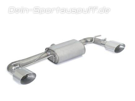 Ragazzon Edelstahl Duplex Sportauspuff Mercedes A-Klasse W176 A180 A200 A180CDI je 135m90mm oval doppelwandig