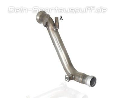Ragazzon Edelstahl Downpipe mit Partikelfilter-Ersatzrohr Mercedes C-Klasse Sportcoupe CL203 220CDI