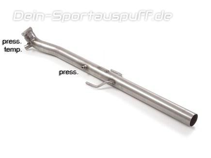 Ragazzon Edelstahl Downpipe mit Partikelfilter-Ersatzrohr Mercedes Vito Viano W639 2.2l CDI 120kW