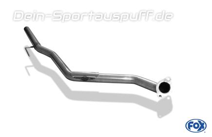FOX Edelstahl Vorschalldämpfer-Ersatzrohr Hyundai Veloster