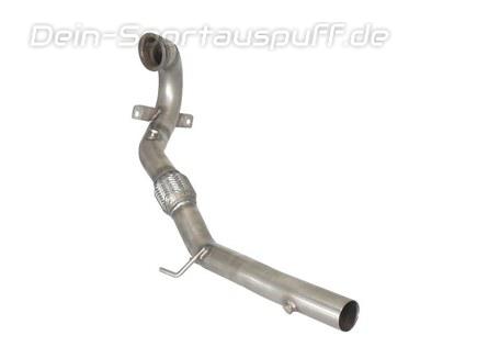 Ragazzon Edelstahl Ø76mm Downpipe mit Kat-Ersatzrohr Audi A3 8V 1.8l TFSI