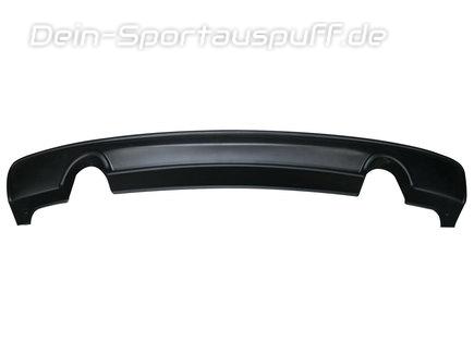 Bastuck Heckschürzenansatz schwarz für Einfach-Endrohr BMW 3er F30 F31 für Vorfacelift-Modelle ohne M-Paket