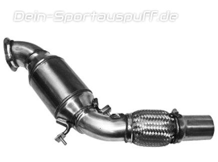 Bastuck Edelstahl Downpipe mit Sport-Kat BMW 3er F30 F31 1.6l Turbo