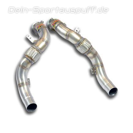 Supersprint Edelstahl Downpipe inkl. Kat-Ersatzrohren BMW 5er M5 F90