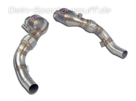 Supersprint Edelstahl Downpipe rechts-links inkl. Sport-Kat BMW 5er M5 F90