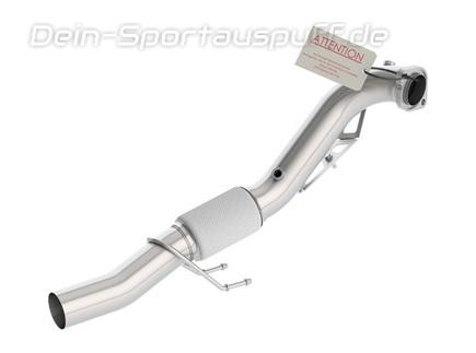 Borla Edelstahl Downpipe mit Kat-Ersatzrohr Ford Focus 3 RS ab 08/2017