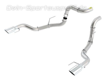 Borla Edelstahl Duplex Endrohr-System Ford F-150 Raptor ab 2016 je 114mm rund eingerollt abgeschrägt