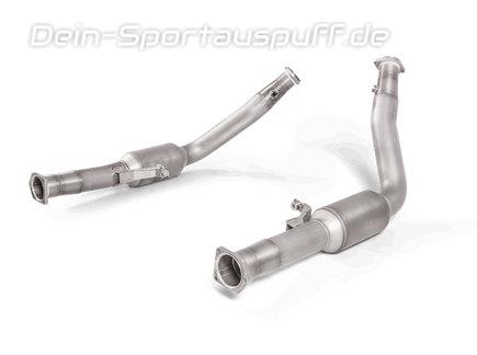 Akrapovic Edelstahl Downpipe mit Sport-Kat Mercedes G-Klasse G63 AMG W463