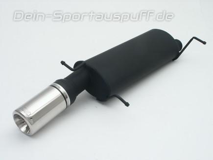 Ulter Sportauspuff Citroen XSARA Fließheck 07/97-02/99 80mm rund eingerollt gerade mit Absorber