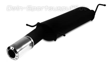Ulter Sportauspuff Citroen XSARA Fließheck 03/99- 100mm rund mit Lochprägung gerade mit Absorber