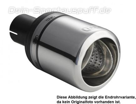 Ulter Sportauspuff Subaru IMPREZA GT 94-00 100mm rund eingerollt gerade ohne Absorber