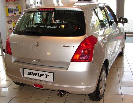 Ulter Sportauspuff Suzuki SWIFT Lim. 89-05 95x65mm oval eingerollt gerade mit Absorber