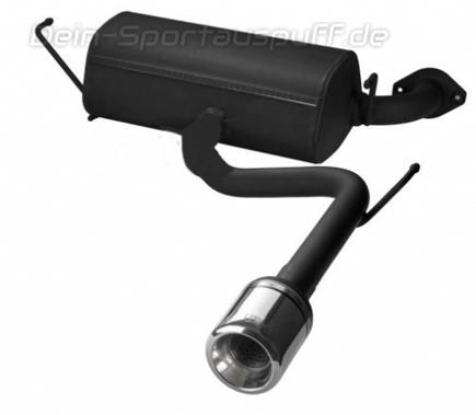 Ulter Sportauspuff Toyota CELICA T23 99- 100mm rund eingerollt gerade mit Absorber