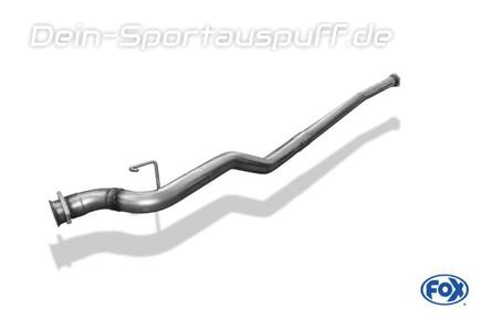 Fox Edelstahl Vorschalldämpfer-Ersatzrohr Ø63,5mm Audi Urquattro