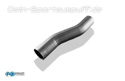 Fox Edelstahl Verbindungsrohr für Modelle mit Einfach-Kat Audi 80 B4 Limousine/Avant 2.0-2.8l