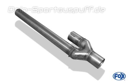 Fox Edelstahl Verbindungsrohr Audi A4 quattro/S4 Biturbo B5 Limousine/Avant S4 2.7 195kW