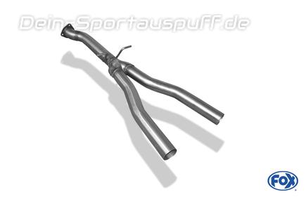 Fox Edelstahl Verbindungsrohr Audi A4 B7 quattro Typ 8E Limousine/Avant 3.0l TDI