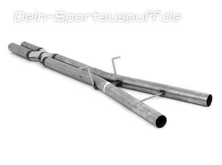 Fox Edelstahl Verbindungsrohr Audi RS6 4B Typ C5 Limousine u. Avant