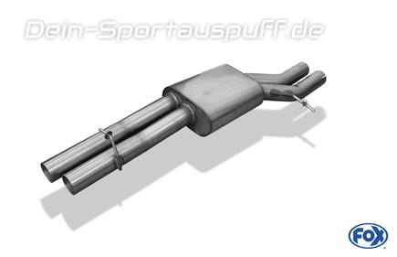 Fox Edelstahl Vorschalldämpfer Audi A8 4H Typ D4 4.2l