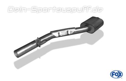 Fox Edelstahl Vorschalldämpfer BMW 3er E30 318is