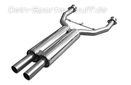 Fox Edelstahl Vorschalldämpfer BMW 7er E65 735i 745i 2001-