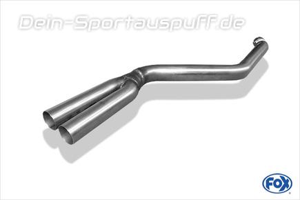 Fox Edelstahl Verbindungsrohr zum Kat BMW X3 E83 2.0d 3.0d
